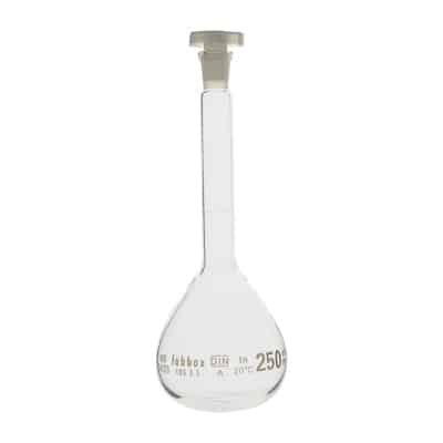 SP Wilmad-LabGlass Volumetric Flasks with Plastic Stopper, Class A